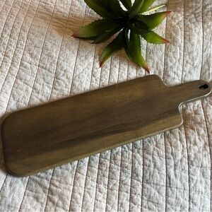 Beautiful Wood Charcuterie or Cutting Board 20x6”